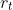 r_{t}