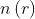 n\left ( r \right )
