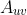A_{uv}