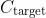 C_{\text {target }}